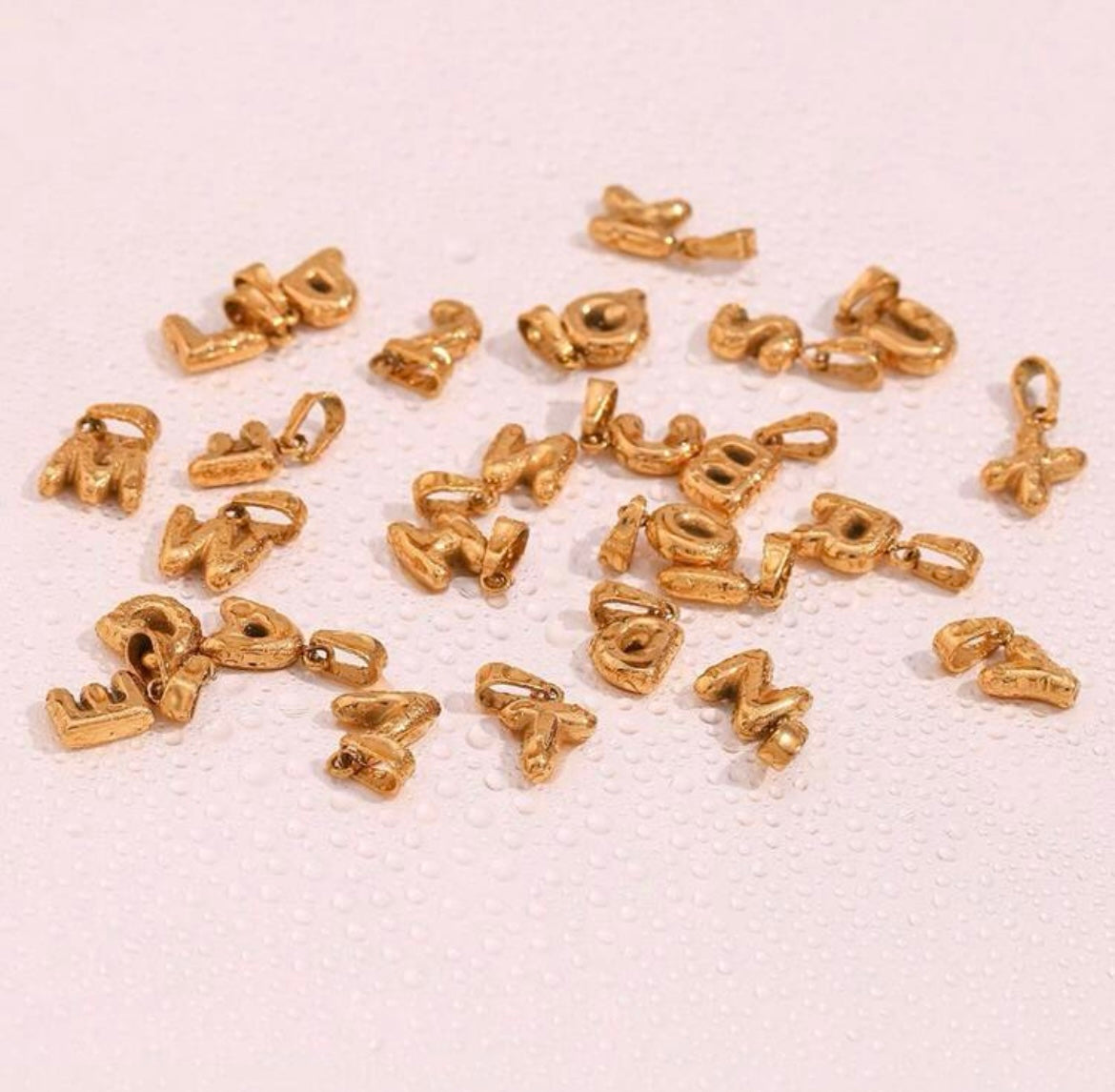 Alphabet pendant, necklace