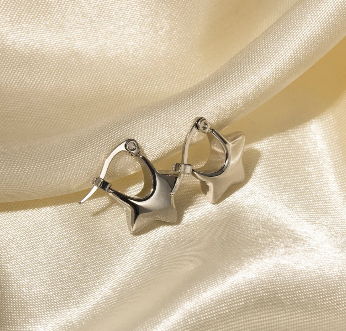 Star earrings