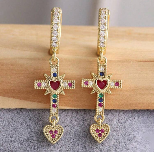 Sacred Heart Earrings