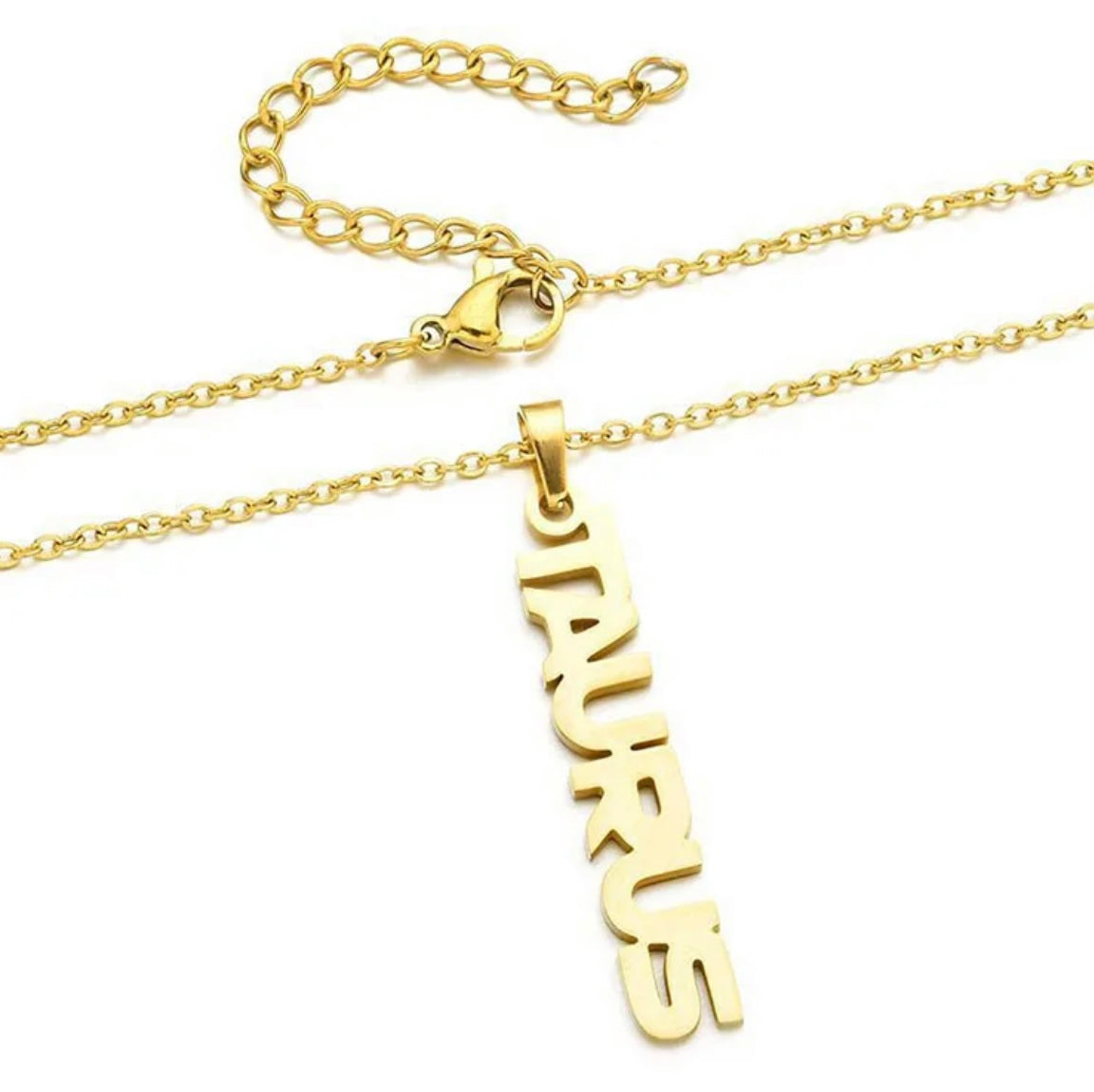 Vertical zodiac necklace ￼