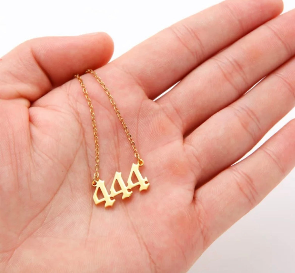 Angel Numbers Necklace