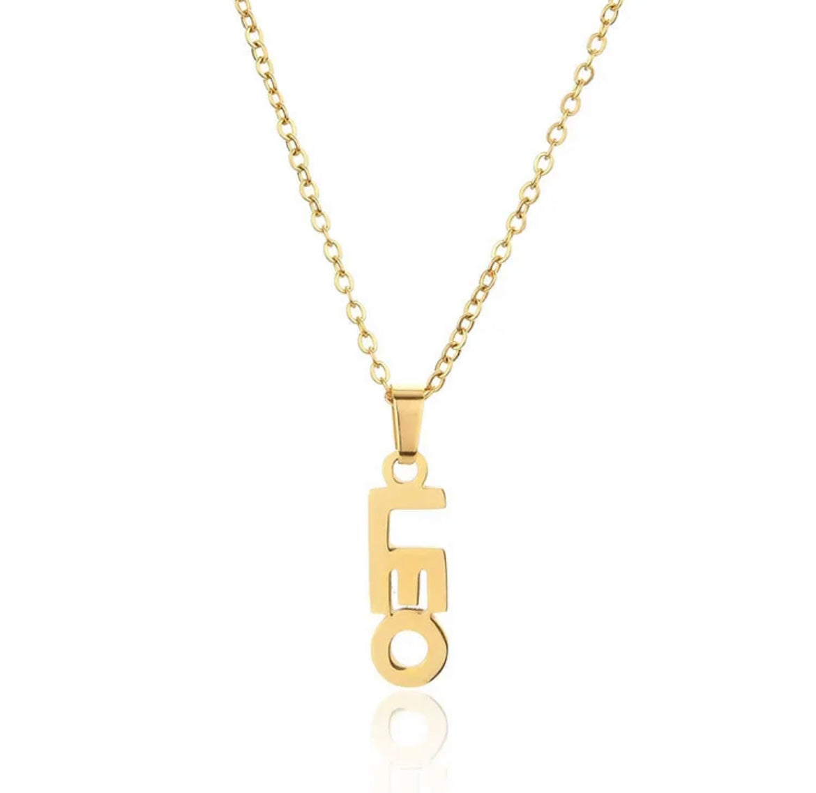 Vertical zodiac necklace ￼