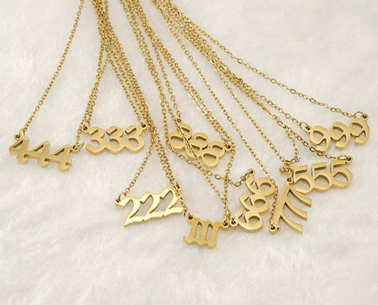 Angel Numbers Necklace