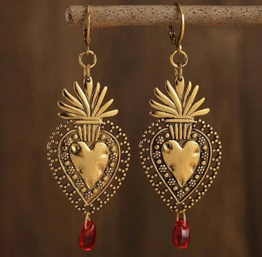 Timeless Heart Earrings