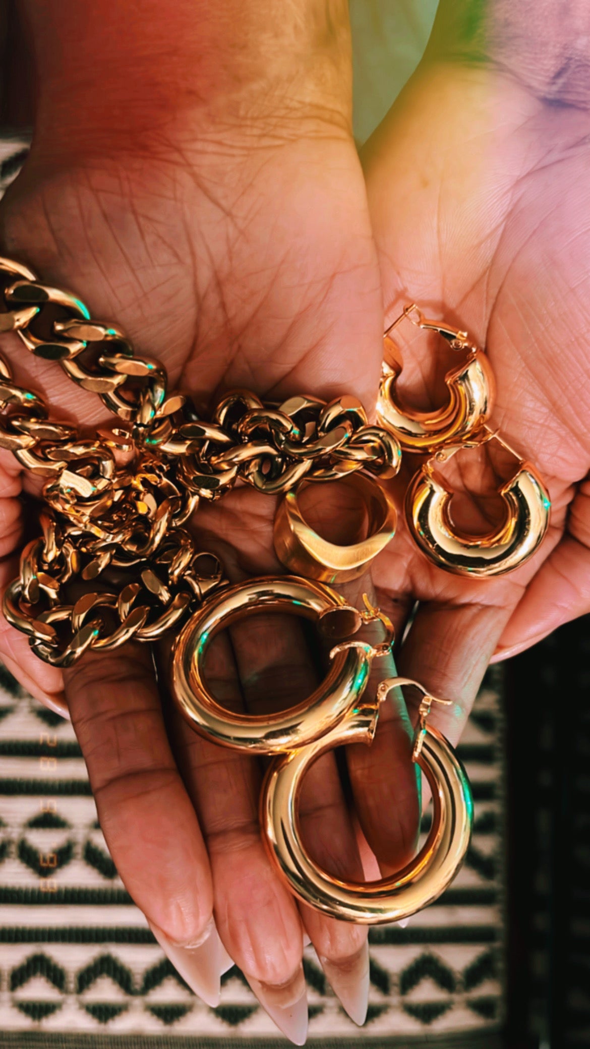 The Boss Hoop Earrings